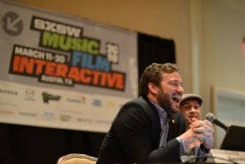 Bill Rausch, Got Your 6 executive director, on a panel at SXSW. (Photo: GY6)
