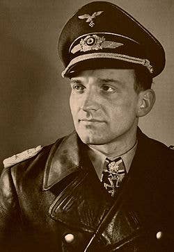 Hans-Ulrich Rudel, German flying ace. Photo: Public Domain