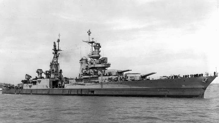 he USS Indianapolis (CA-35), pictured off the Mare Island Navy Yard, Calif., in July 1945.