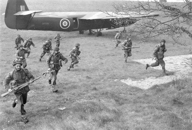 british paratroopers