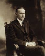 President Calvin Coolidge seen here also not caring if destitute veterans need money. (Photo: Public Domain)