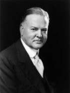 President Herbert Hoover, seen here not caring if destitute veterans need money and willing to send the Army in to prove it. (Photo: Public Domain)