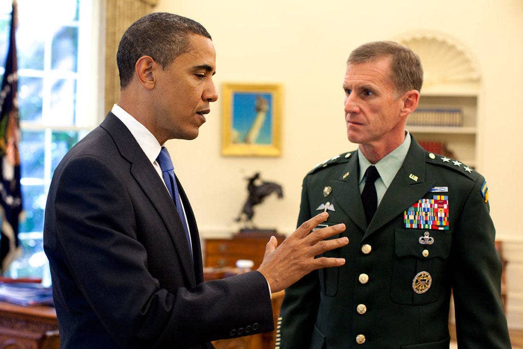 mcchrystal military leader fired