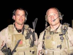 Former Navy SEAL Task Unit Bruiser commander Jocko Willink, left, and Charlie Platoon leader Leif Babin. | Courtesy of Jocko Willink and Leif Babin