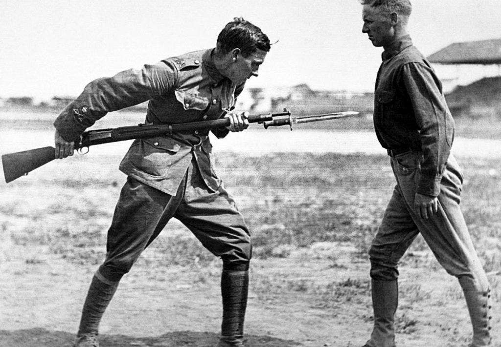 The bayonet has served the U.S. from the Revolutionary War to Iraq and Afghanistan, but was especially useful in World War I. (Photo: U.S. Defense Visual Information Center)