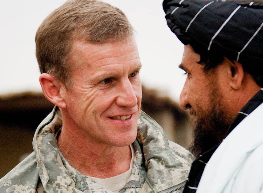 Gen. Stanley McChrystal may have more experience with Afghan politics than American. (Photo: Operation Resolute Support Media via Flickr)