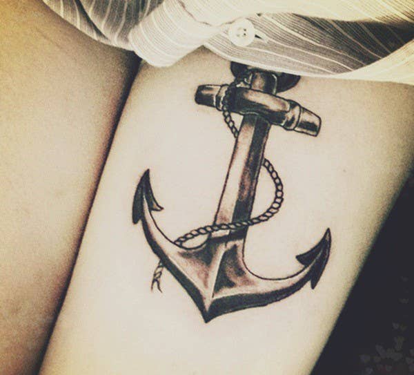 anchor sailor tattoos meaning
