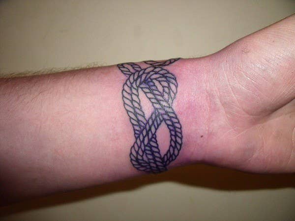 rope on the wrist