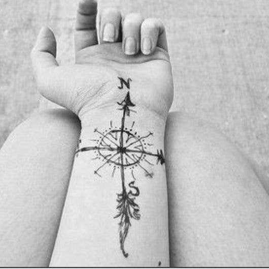 compass rose sailor tattoos