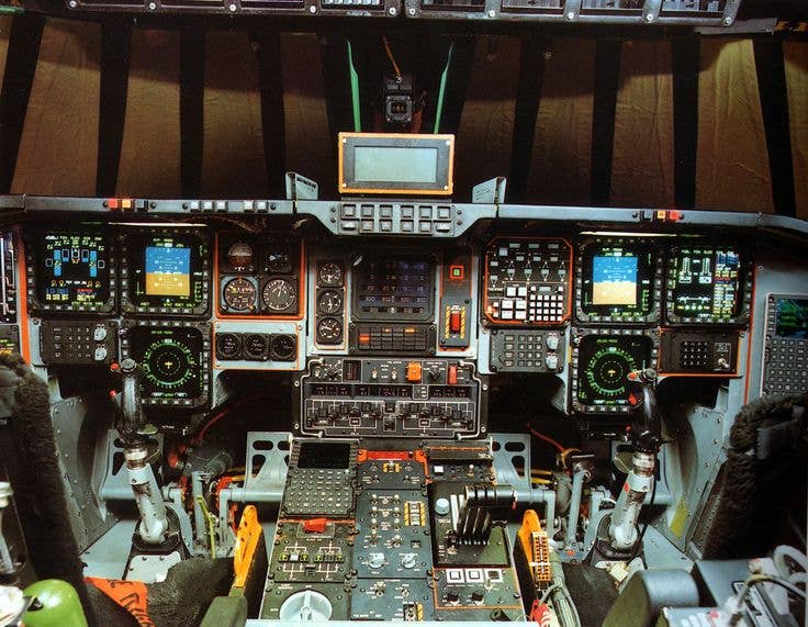 The cockpit of the B-2 Spirit | US Air Force photo