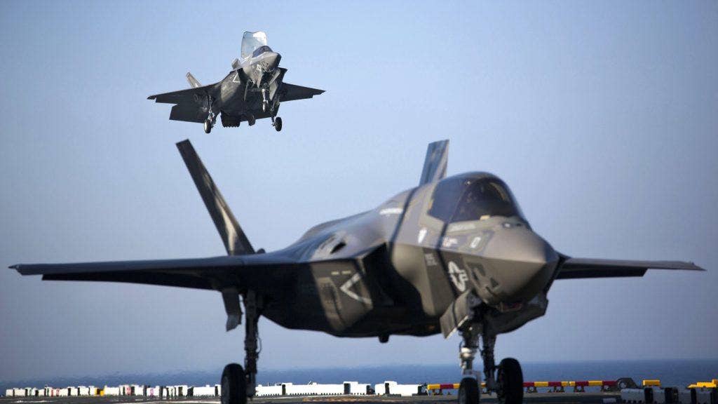 F-35s are incredible aircraft, but within visual range confrontations are not their fight. | U.S. Marine Corps photo by Lance Cpl. Remington Hall
