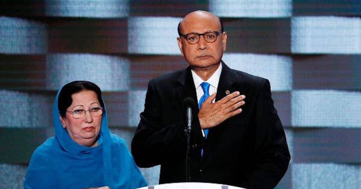Father of fallen Muslim American soldier gets spotlight at DNC