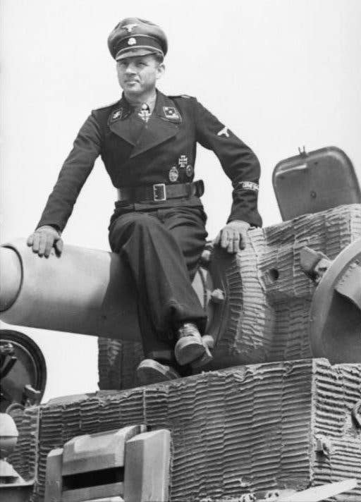 Capt. Michael Wittman was an evil Nazi with an awesome nickname. (Photo: German military archives)