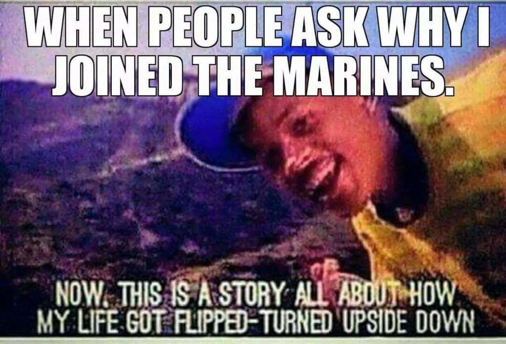 Marines aren't so lucky.