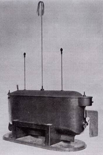 Nikola Tesla's remote control boat, patented in 1898. (Photo: Public Domain via the Nikola Tesla Museum, Belgrad)