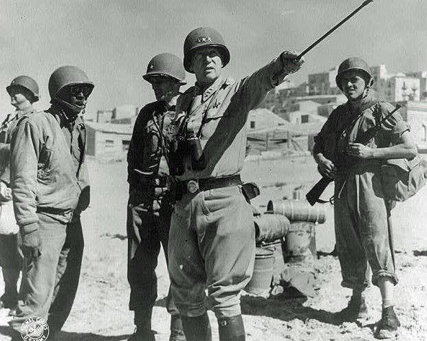 general patton military badass that had awesome nicknames