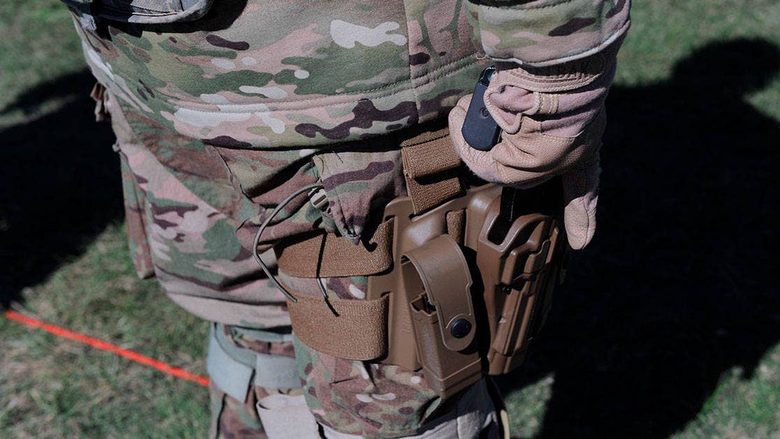 The Army is looking for a pistol holster that can do everything