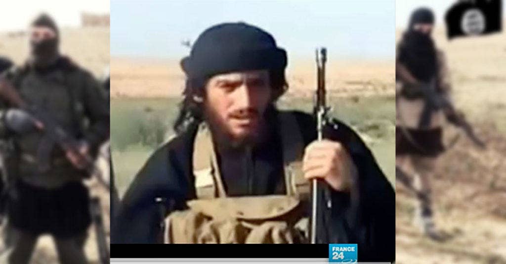Abu Muhammad al-Adnani (Photo from France 24 via YouTube)