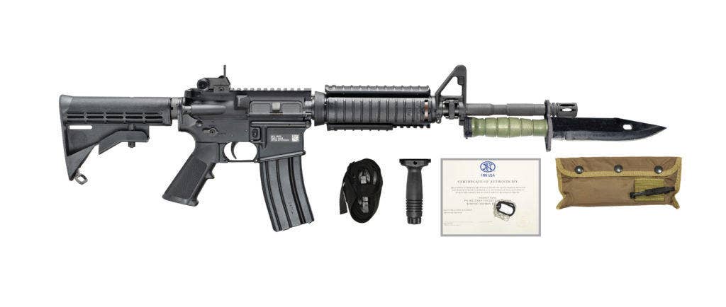 The Limited Edition versions include many of the accessories troops are issued alongside their rifle. (Photo credit FN America)