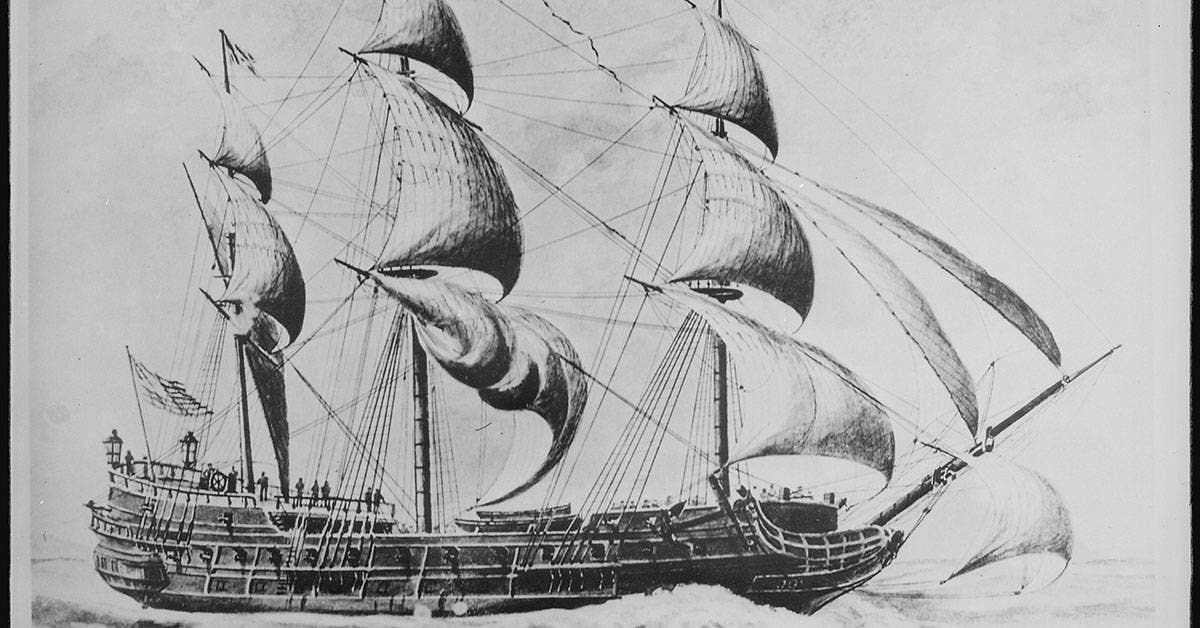 The Navy is looking for a ship that was a hero of the American Revolution