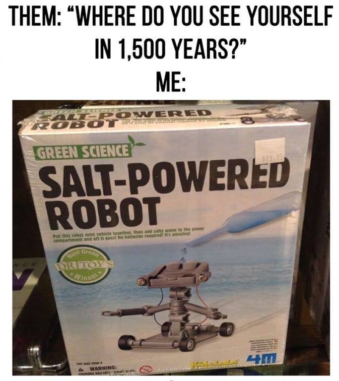 All service members are salt-powered within seven.