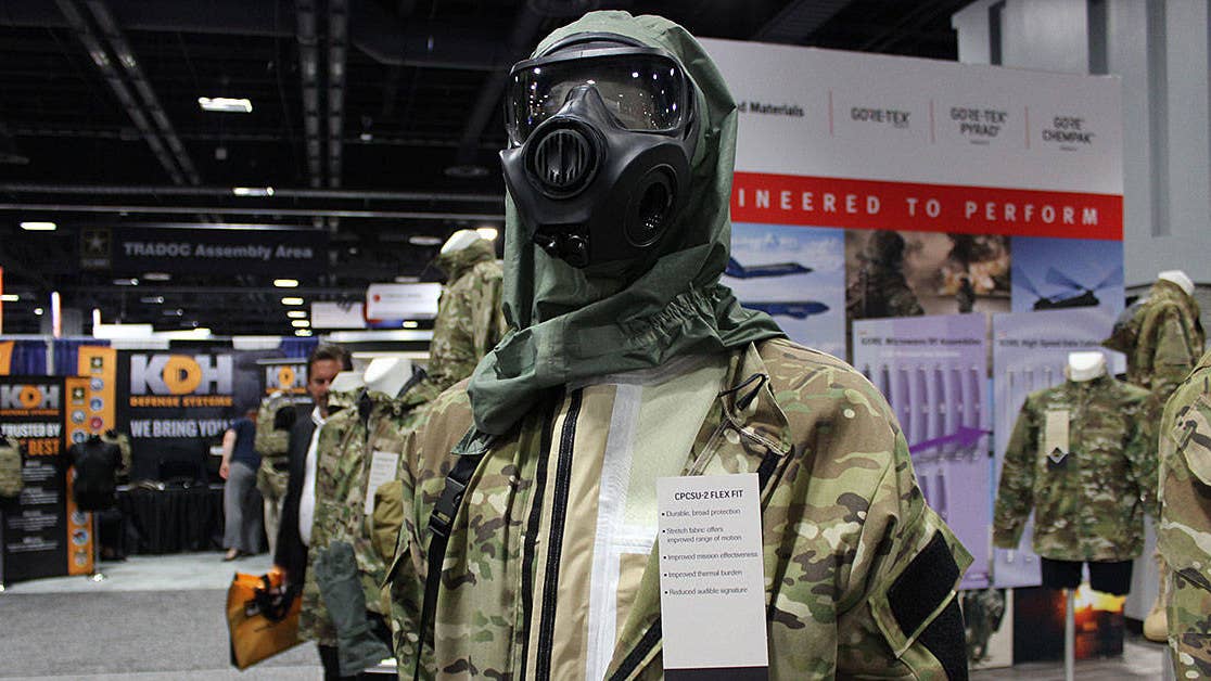 These high-tech Long Johns could protect you from a mustard gas attack