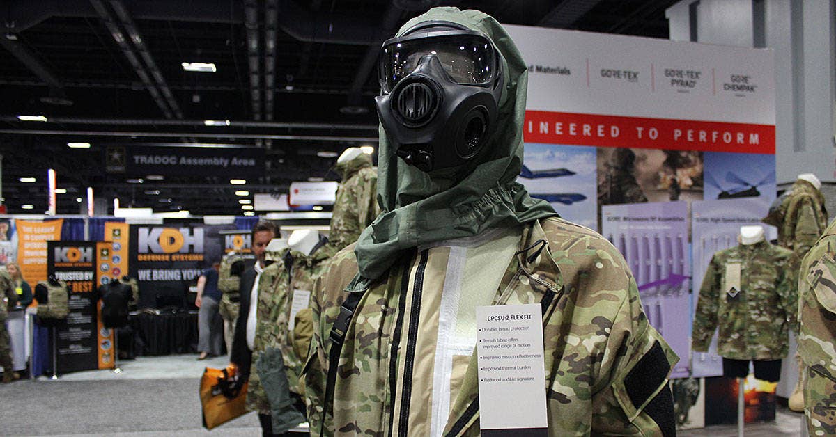 These high-tech Long Johns could protect you from a mustard gas attack