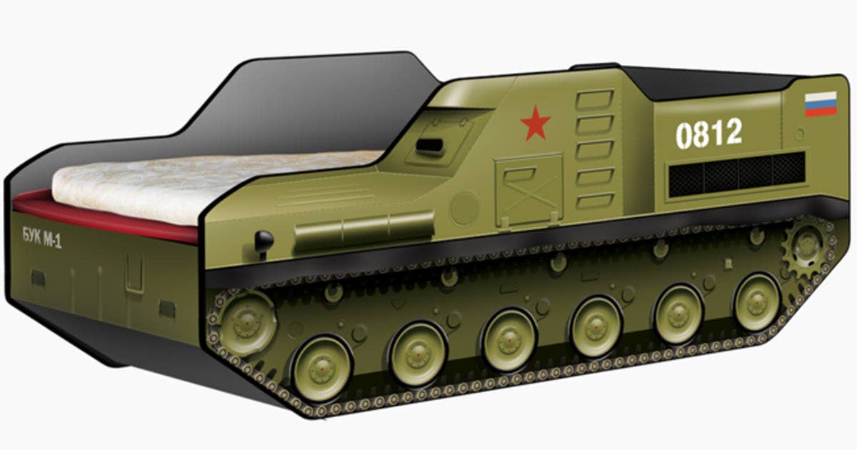 Now Russian kids can sleep in a bed designed after a missile launcher that allegedly downed an airliner