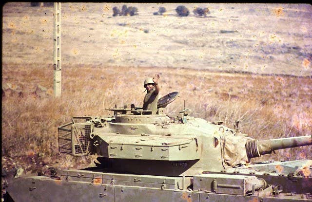 The Zvika Force held off the Syrians long enough for Israeli reinforcements to arrive and stem the Syrian advance. Greengold's effort may have won the Yom Kippur War for Israel in the east. IDF force here are on their way to the Golan Heights in 1973.