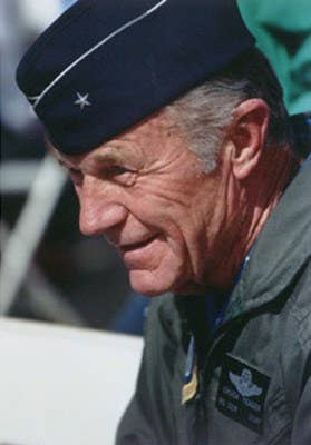 chuck yeager wearing star