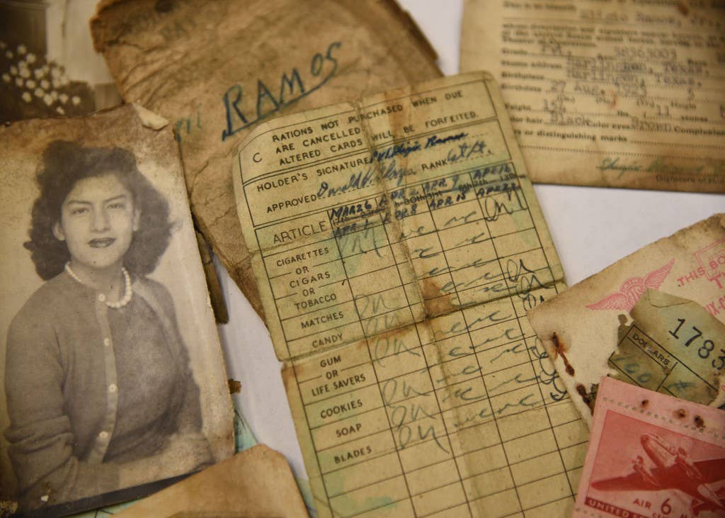 Eligio Ramos WWII veteran lost wallet receipts and ID. Photo: Courtesy of Fresno VA Hospital