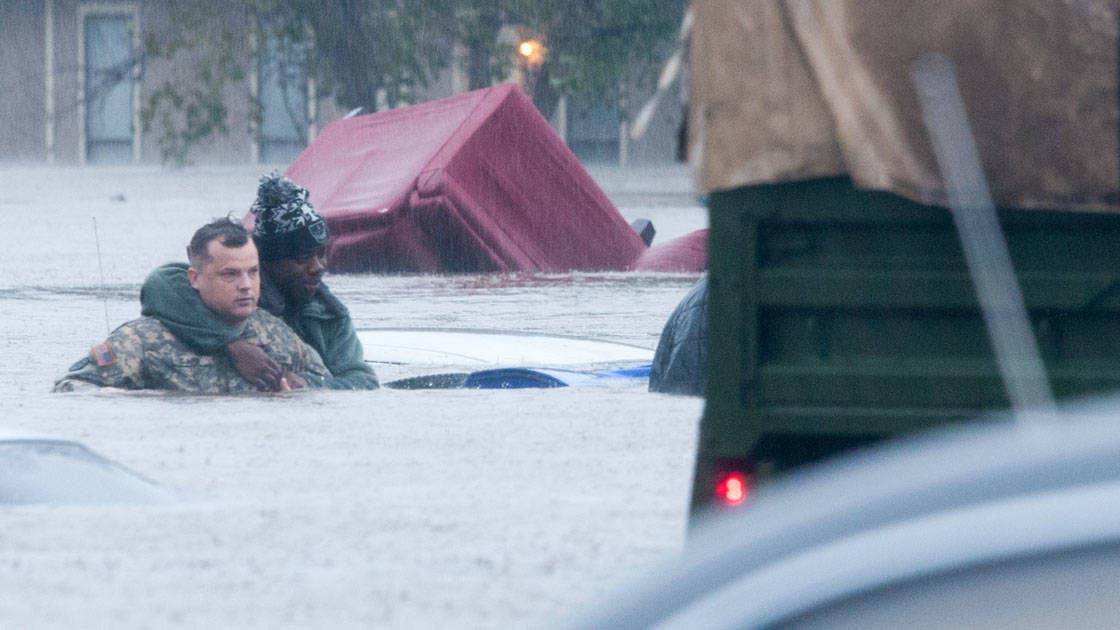 These 16 photos show how the US military helped the victims of Hurricane Matthew