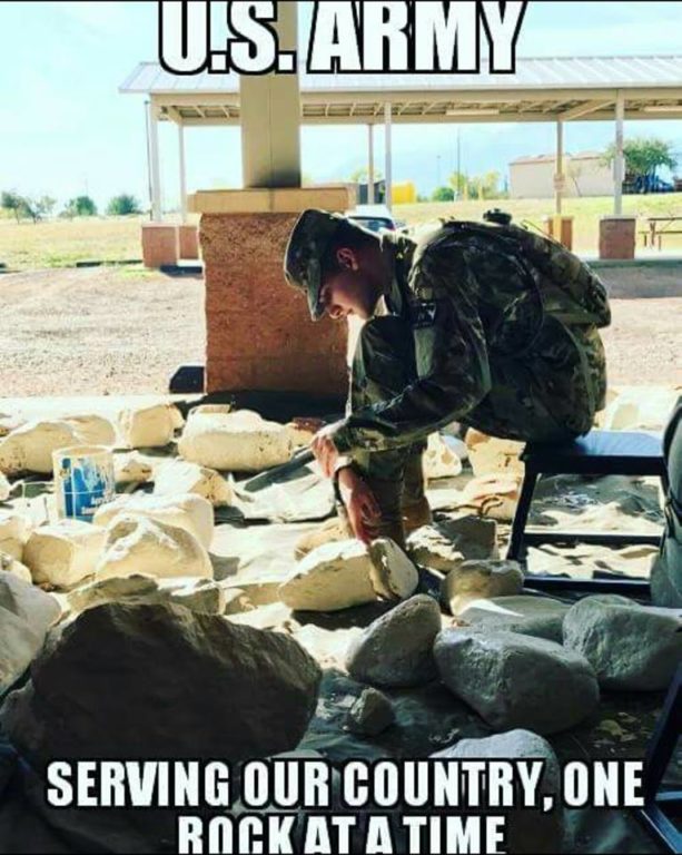 There are some Army details that almost no one writes home about.