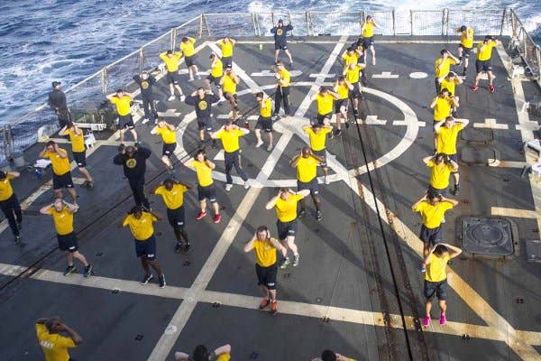Screen grab from video highlighting changes to Navy PFA | Navy Video