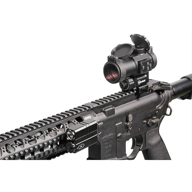 Firefield says the Charger AR can mount to a rifle's side rail so it doesn't interfere with the forward sight. (Photo from Firefield)