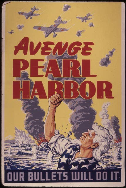 One of many posters produced by the War Department during World War II, designed to get the public behind the war effort. | Photo Credit: Department of Defense