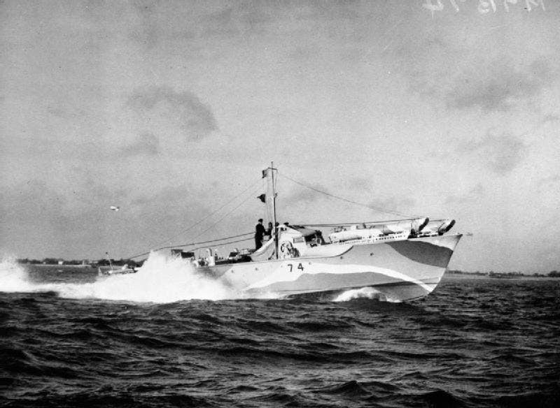British Motor Torpedo Boat 74 before it took part in the St. Nazaire raid. (Photo: Royal Navy)