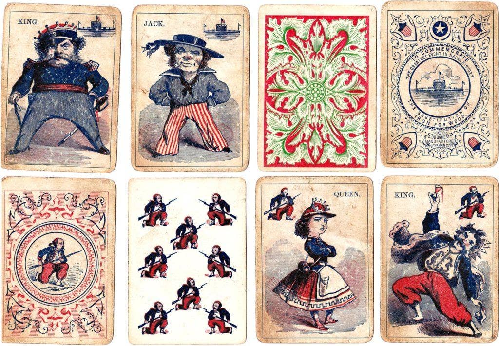An Army  Navy deck (World of Playing Cards)