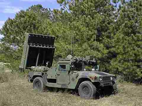 XM44 launch vehicle for the YMGM-157 EFOGM. (U.S. Army)