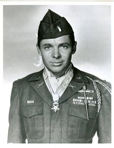 Audie Murphy just after WWII. (U.S. Army photo)