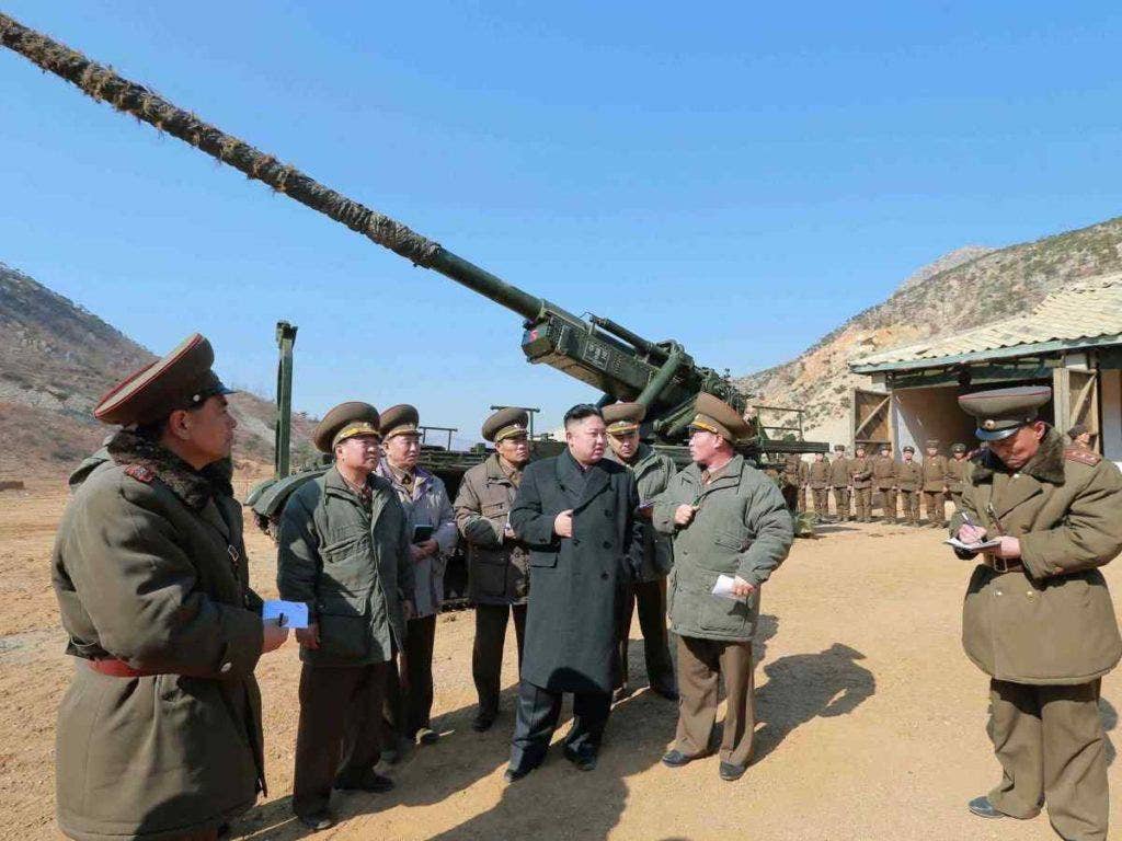 And those are actually small in comparison with some of the massive fixed guns in place to fire on South Korean islands if a conflict breaks out. (Photo: Reuters/KCNA)