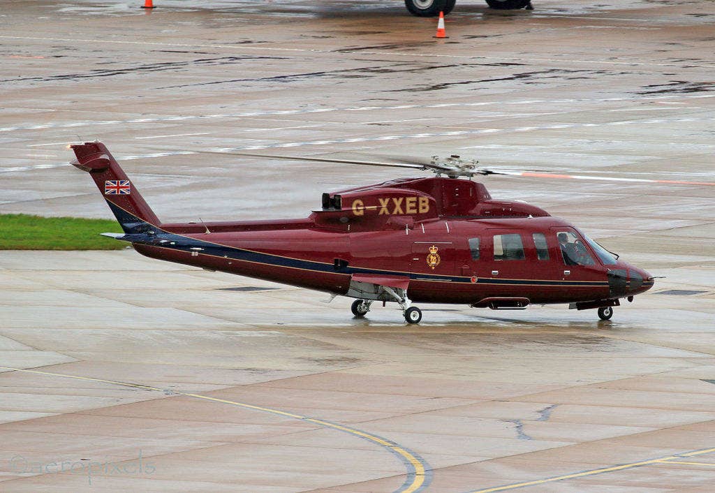 The Queens Helicopter Flight S-76 (Photo from Wikimedia Commons)