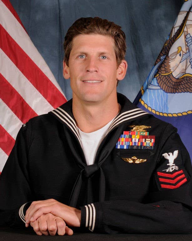 U.S. Navy file photo of Special Warfare Operator 1st Class Charles Keating IV, 31, of San Diego. (U.S. Navy photo/Released)