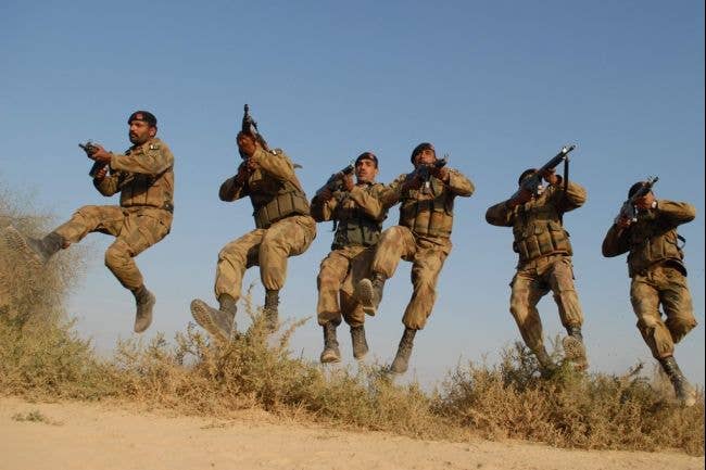 I mean... look at their sweet moves. (Pak Army photo)