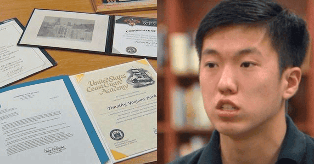 This teen was accepted into all four US military academies