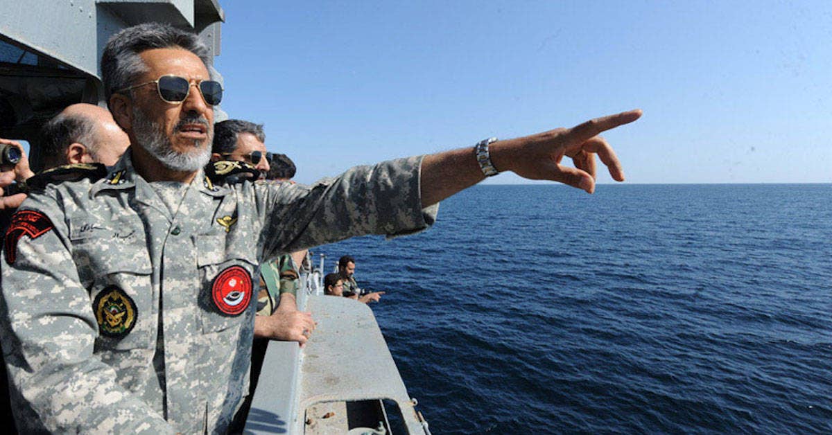 Iran denies it swarmed US carrier in international waters