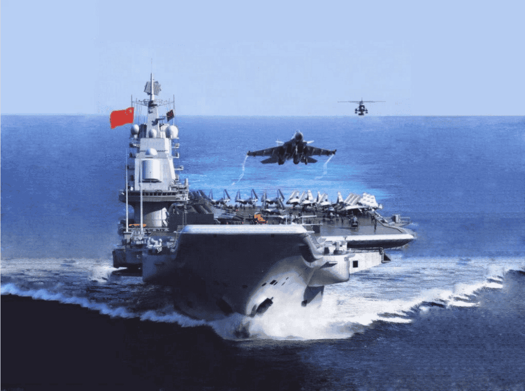 China's sole aircraft carrier, the Liaoning. | PLA