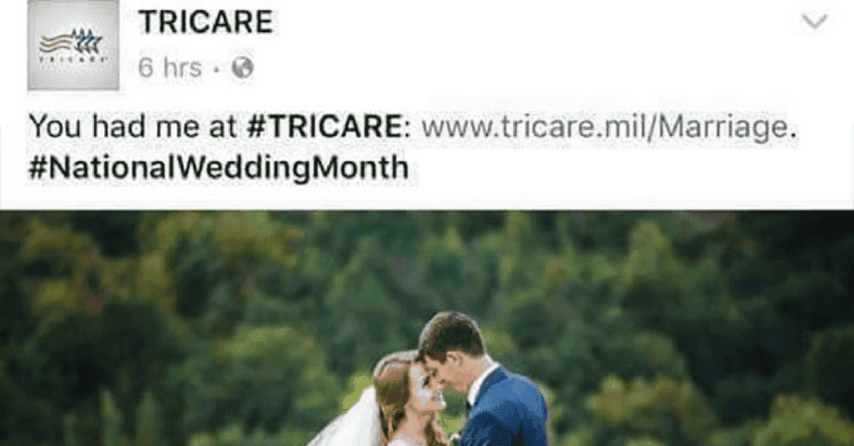 Tricare recently posted what was supposed to be a humorous post to its Facebook page. Instead, it got a lot of backlash!