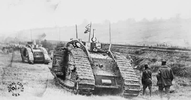 America's first heavy tank battalions were not ready and equipped in time for the St. Mihiel offensive but took part in later battles. (Photo: U.S. Army)