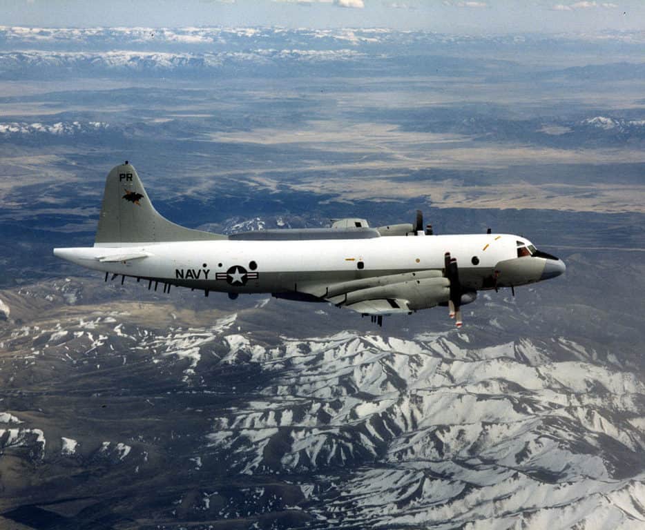 EP-3E Aries II electronic surveillance plane. (U.S. Navy photo)